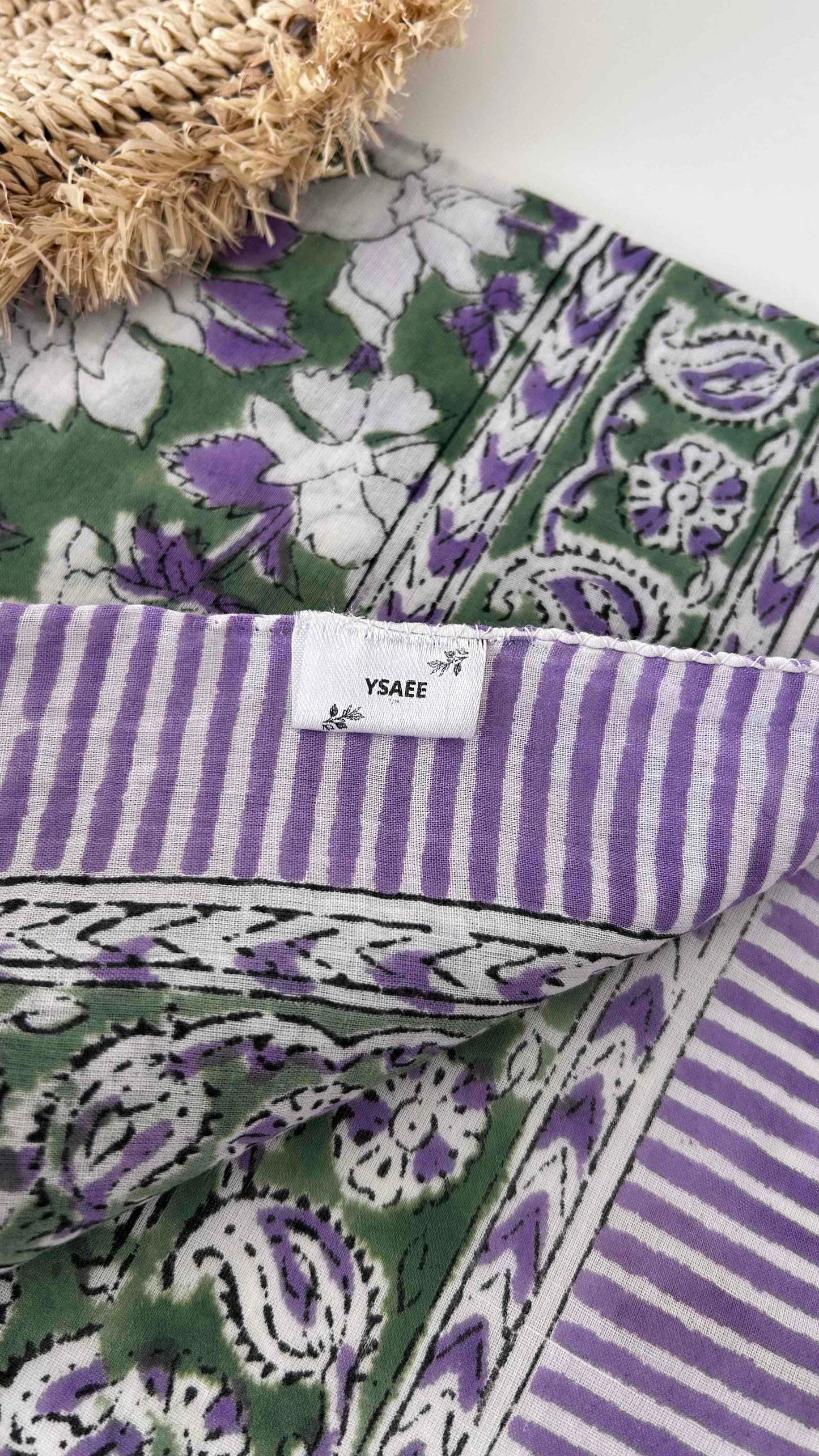 Foulard Kashi purple