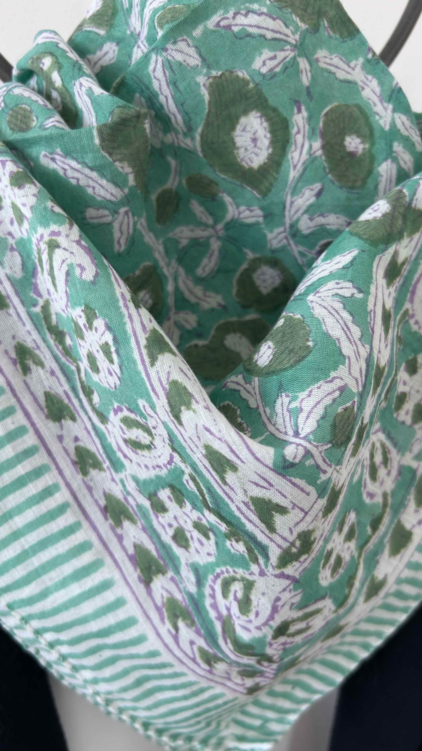 Foulard Udaï green