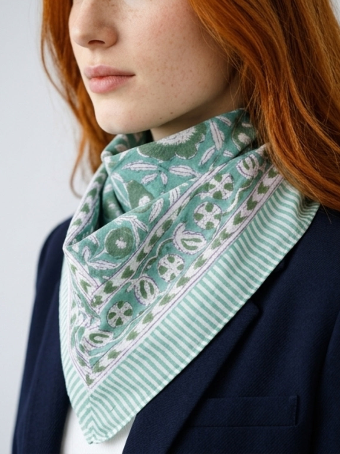 Foulard Udaï green