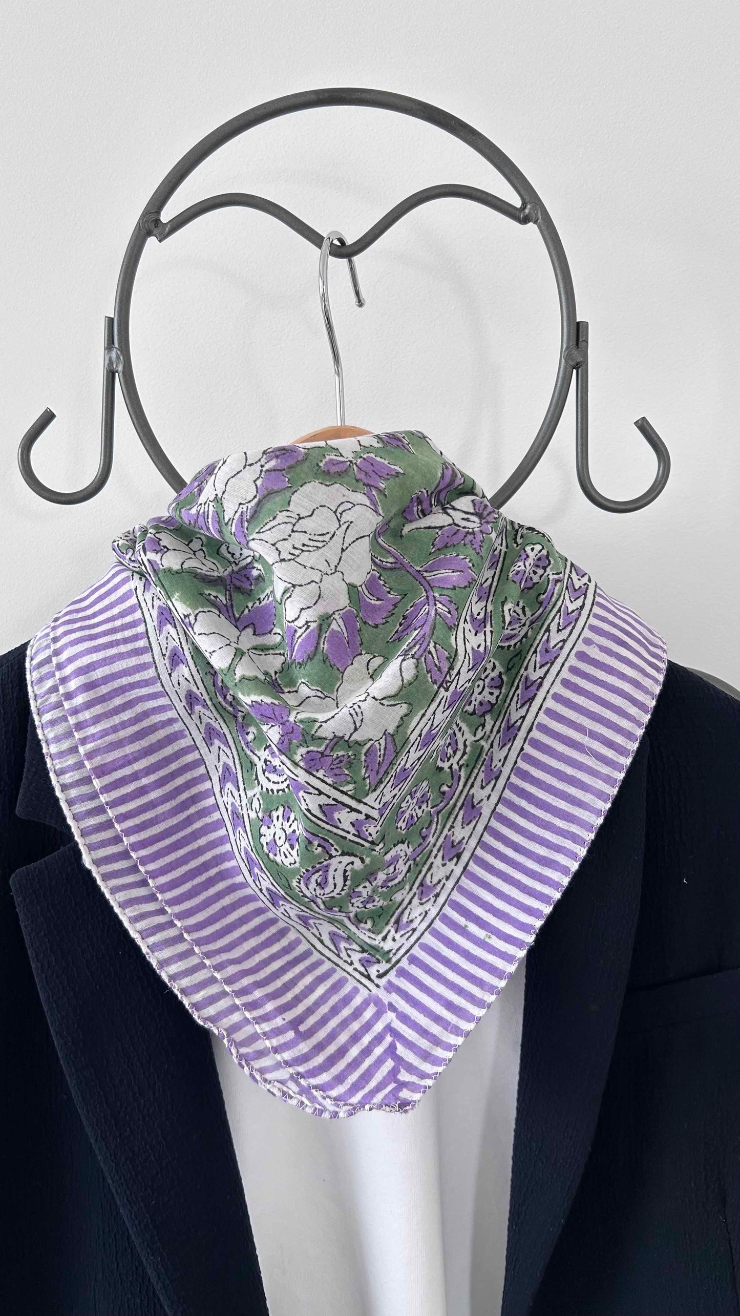 Foulard Kashi purple
