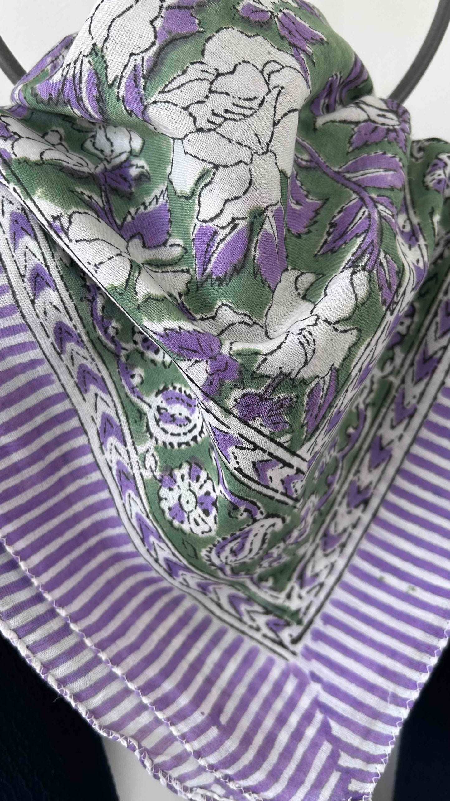 Foulard Kashi purple