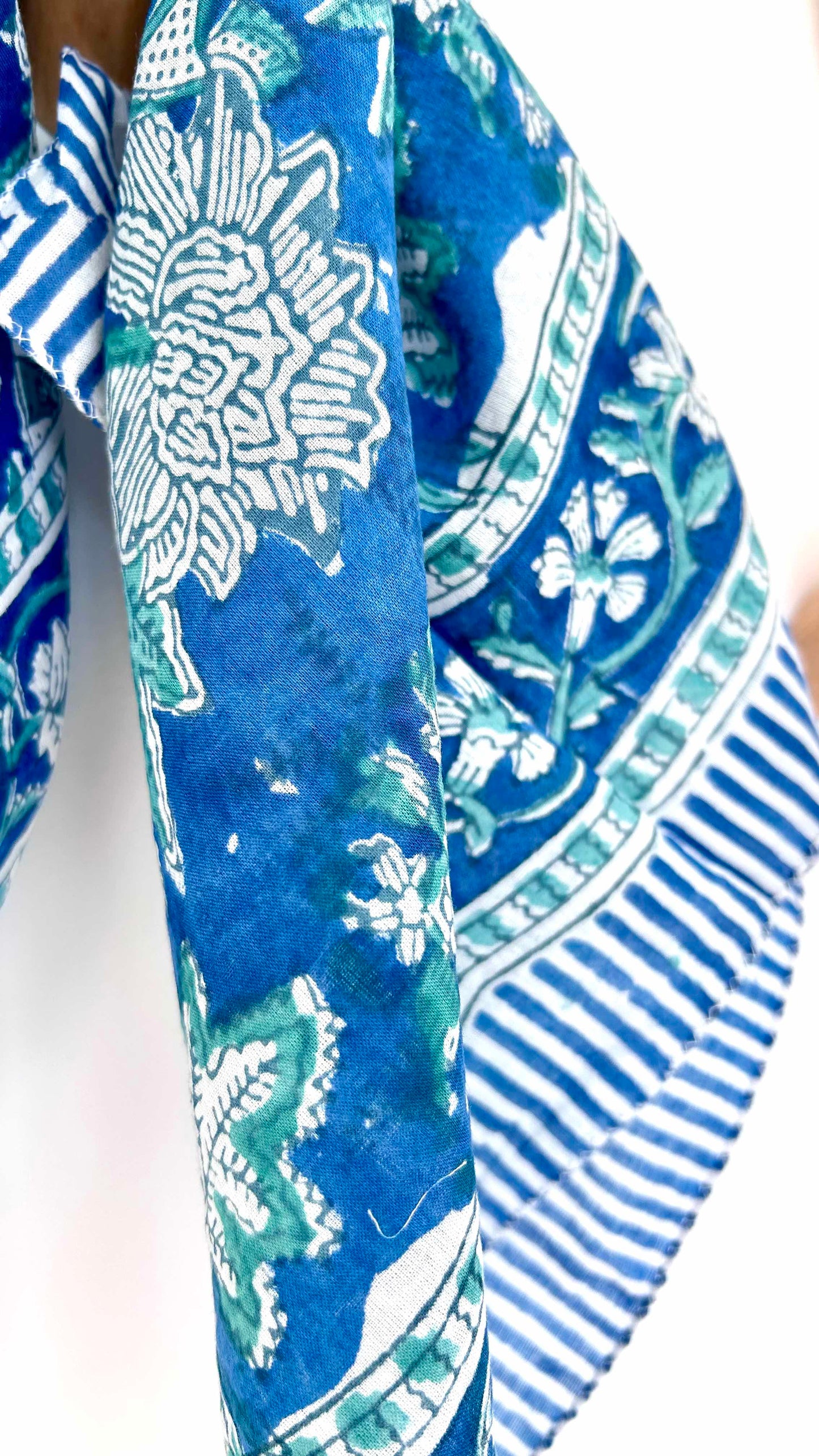 Foulard Jodha blue