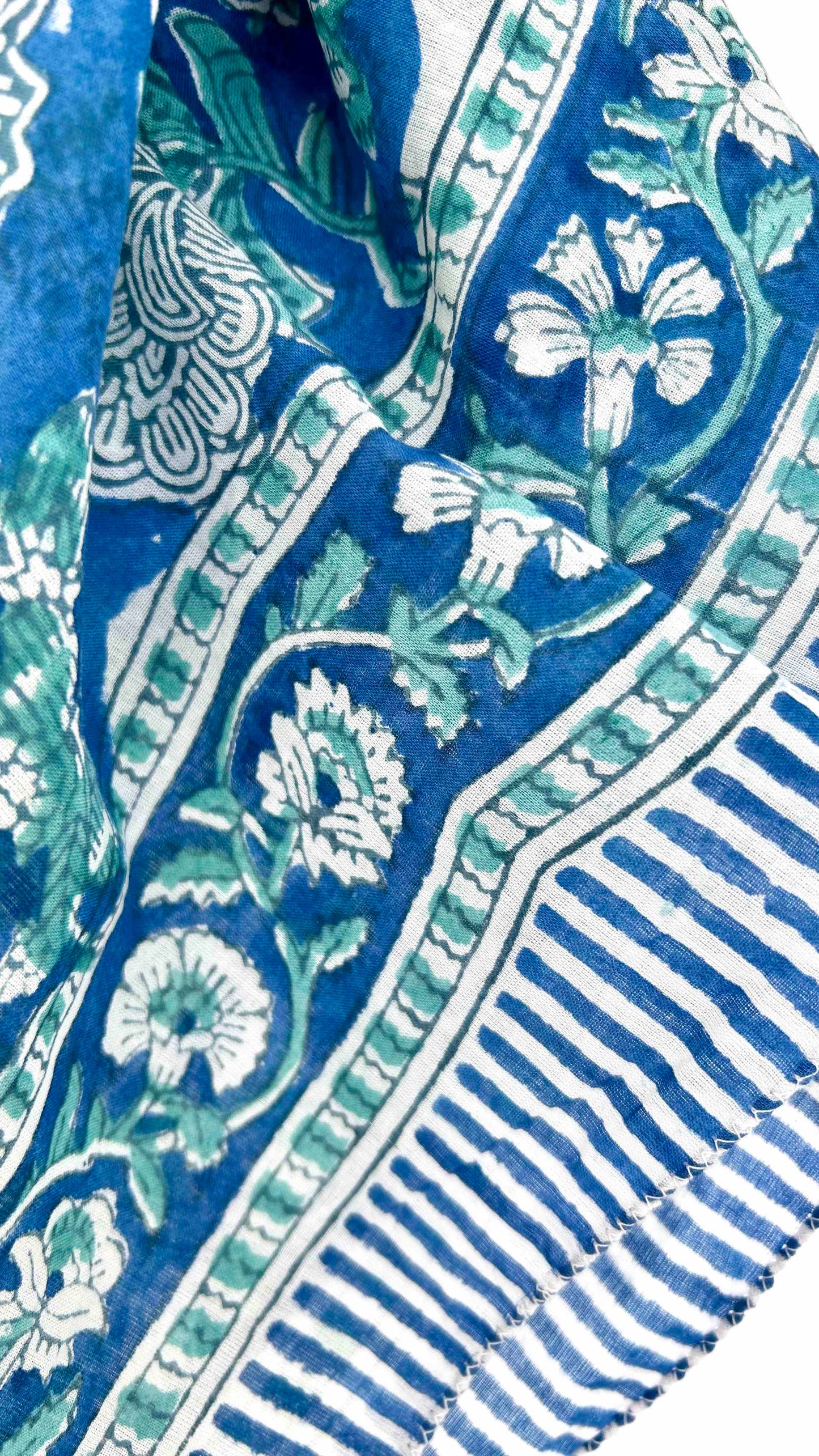 Foulard Jodha blue