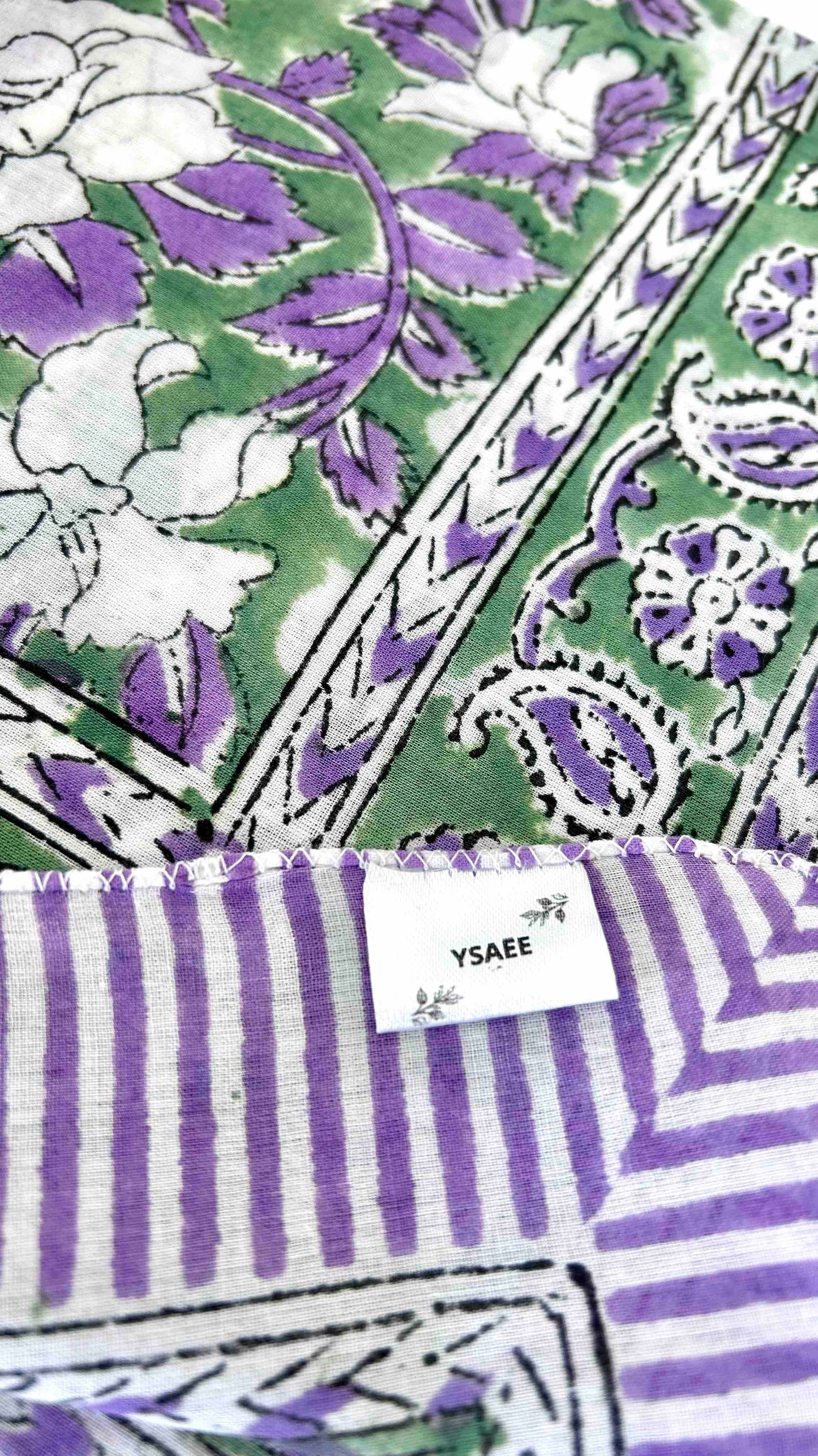 Foulard Kashi purple