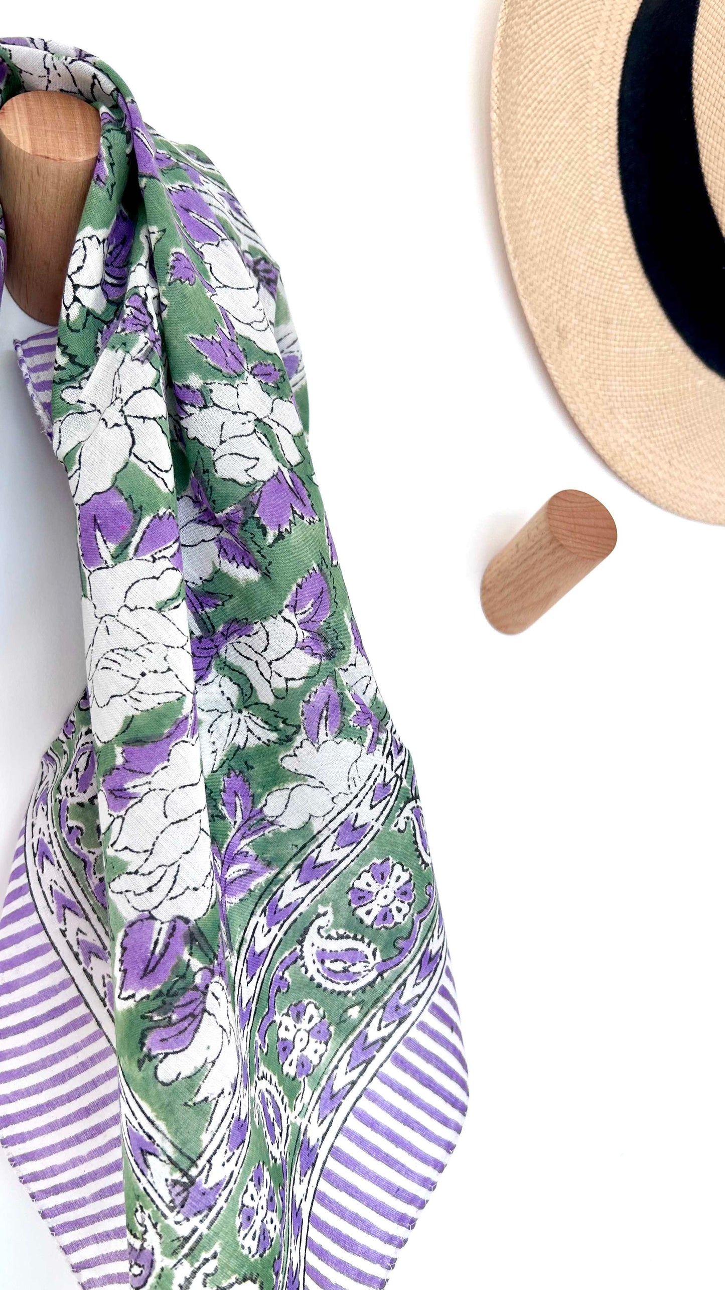 Foulard Kashi purple