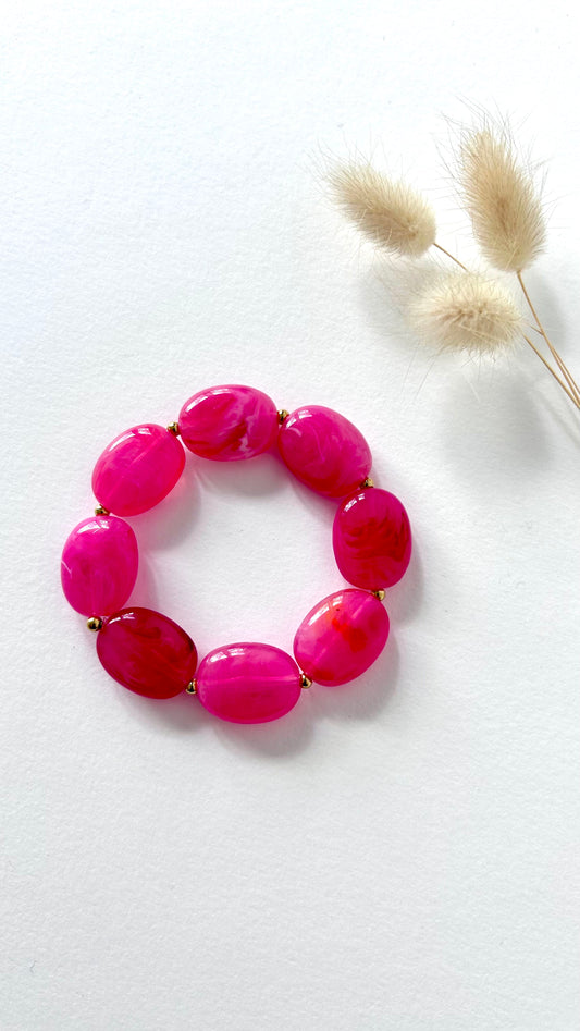 Bracelet Mina fuschia