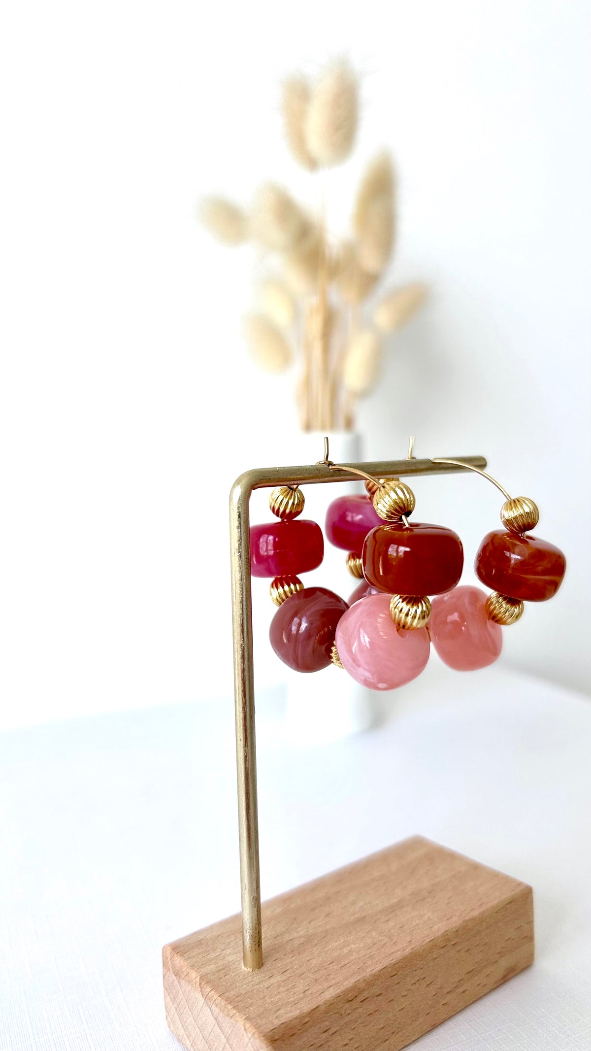 Boucles d'oreilles AMOR Blush