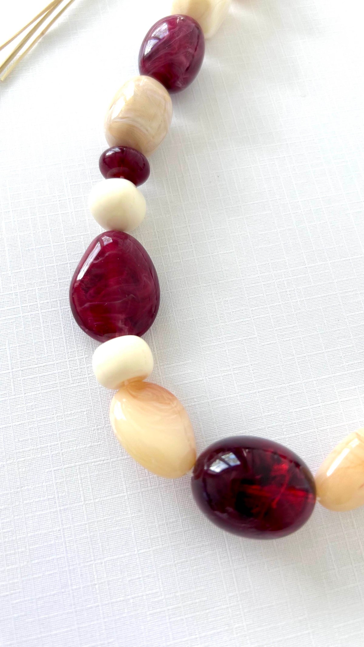 Collier Cali Burgundy