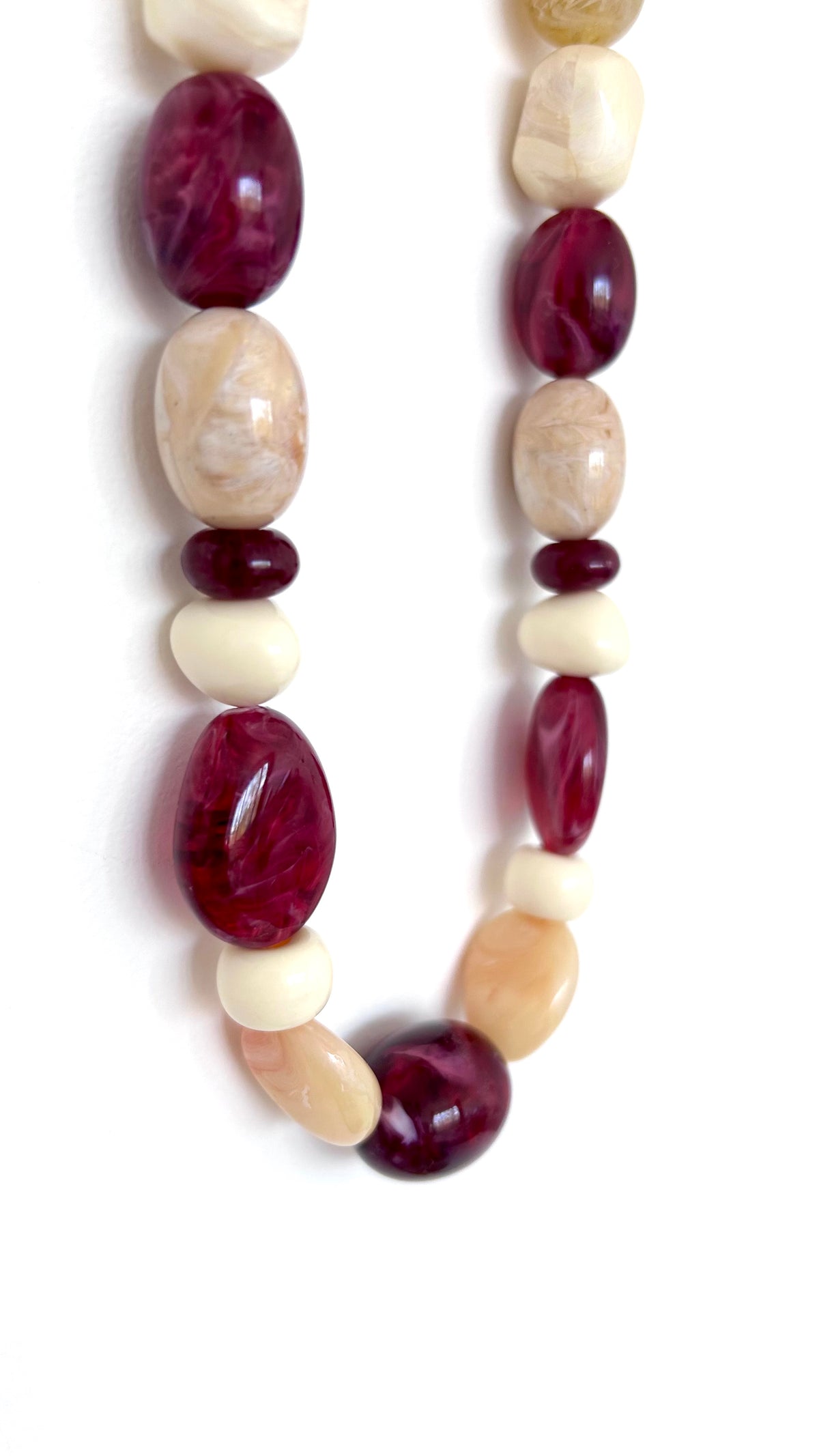 Collier Cali Burgundy